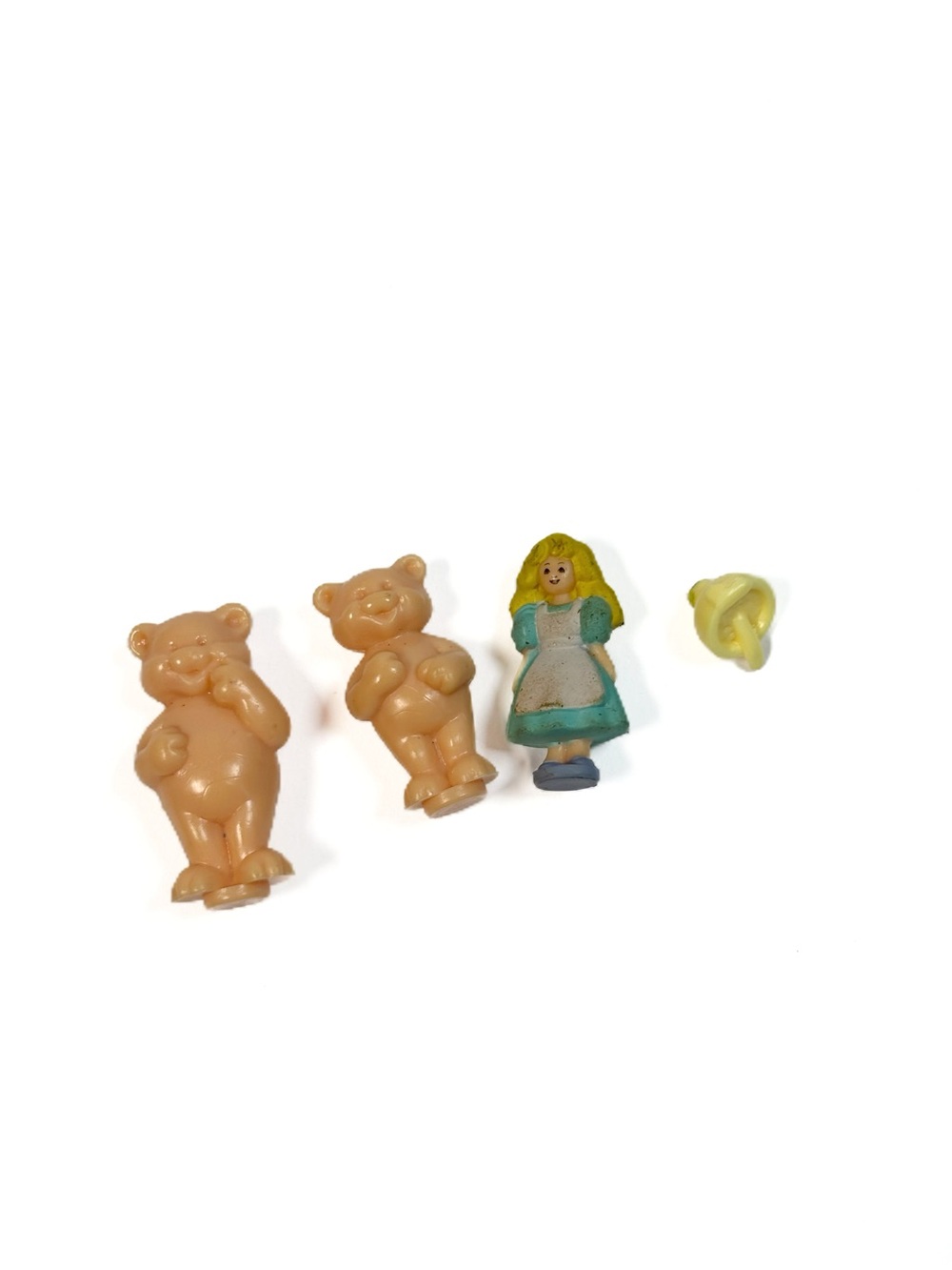 My Secret Fairy Tales Goldilocks and the Three Bears Replacement Figures Vintage